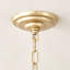 Lustre en roue de chariot 30 lumières dorées pour hauts plafonds, luminaire suspendu de style campagnard moderne