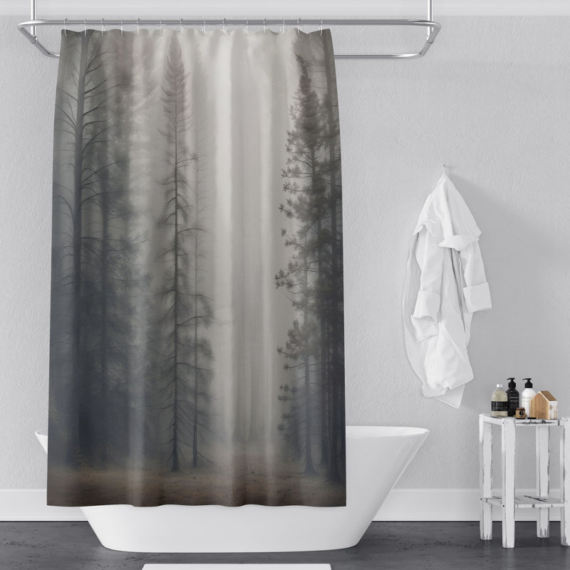 Rideau de douche SH00817, L 70 po x L 83 po