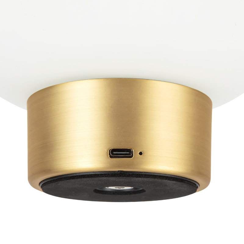 Lampe de table Boe, Brushed Gold