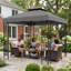 8 pi L 8 pi. D Pavillon de jardin en acier-93869504