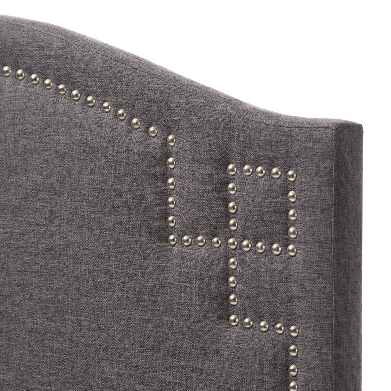 Mikalyn Upholstered Headboard, Dark Gray