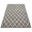 Tapis noir Sienna 4 pi 11 po x 8 pi 8 po