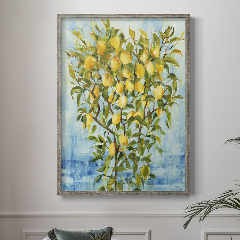 Lemonade Framed Print - Solid Wood, 11" H x 9" W