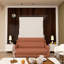 Lit escamotable vertical peu encombrant avec canapé - aucune fixation murale requise, design moderne, blanc