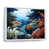 White Floater Framed