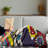 Ambesonne Art Fleece Throw Blanket Comic Book Pattern  Multicolor-106315425