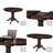 Pico 4 - Person Pedestal Dining Set-1633510347