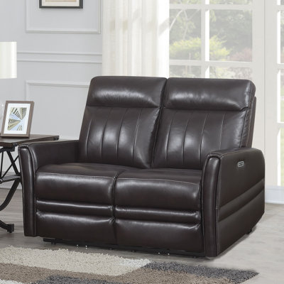 Aonghas Upholstered 56.5'' Reclining Loveseat