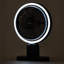 Portable Desk Fan with LED Light and 3 Speed Settings