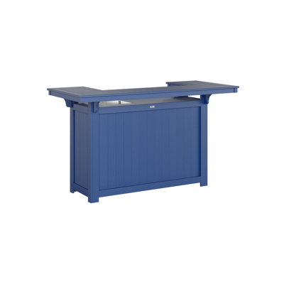 Îlot extérieur bleu pacifique de Berlin avec bol de glace