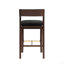 Tabouret de comptoir en chenille Evalyn-532100139