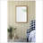 XRectangle Wood Mirror, Farmhouse Wall Decor For Living Room Bedroom Entryway