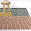 Tapis à poil long abstrait multicolore Susanna-1873310913