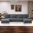 Nenko Upholstered U-Shaped Sectional Symmetrical-521047245