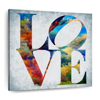 «Vibrant Love», impression sur toile