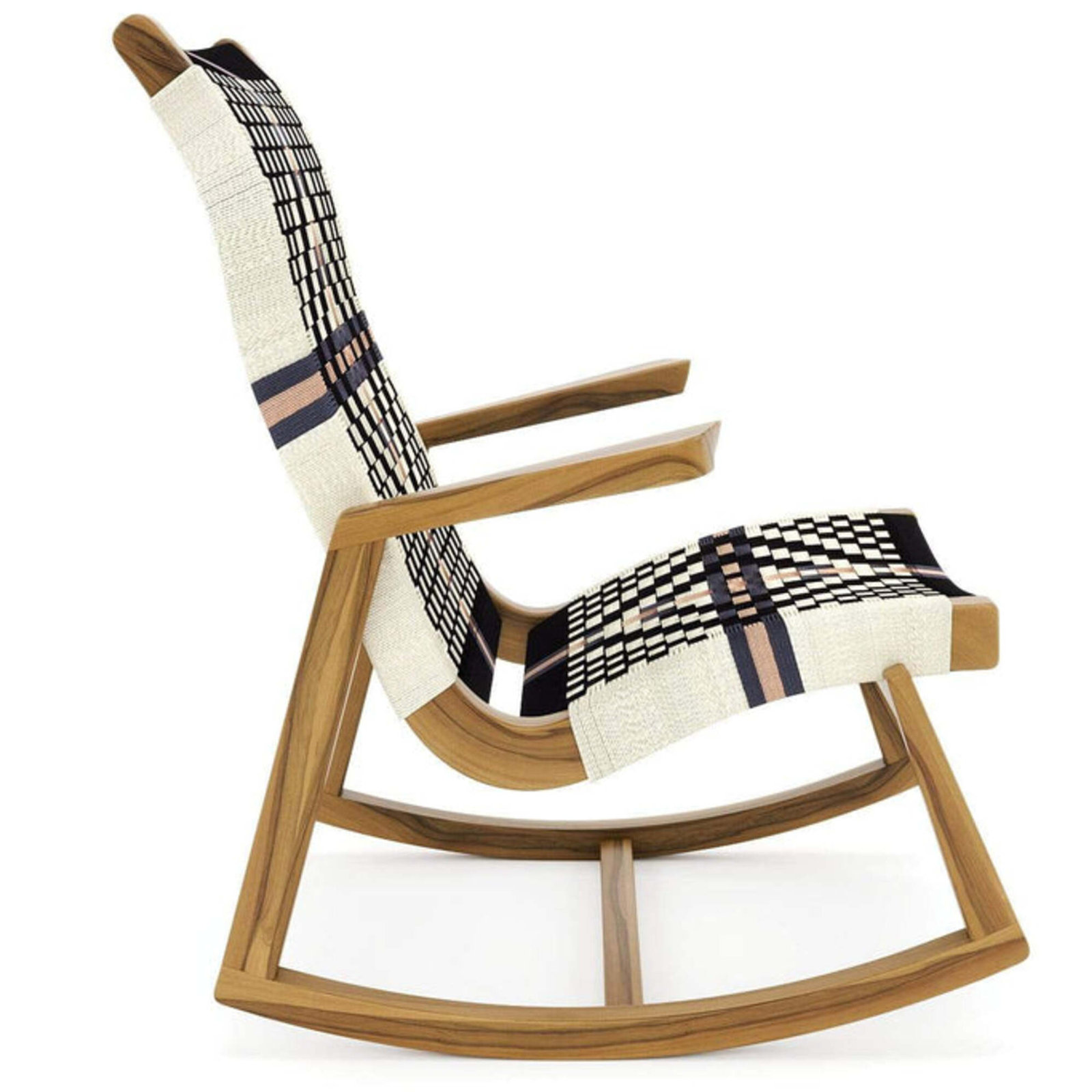 Amador Rocking Chair, Colonial Pattern, Natural