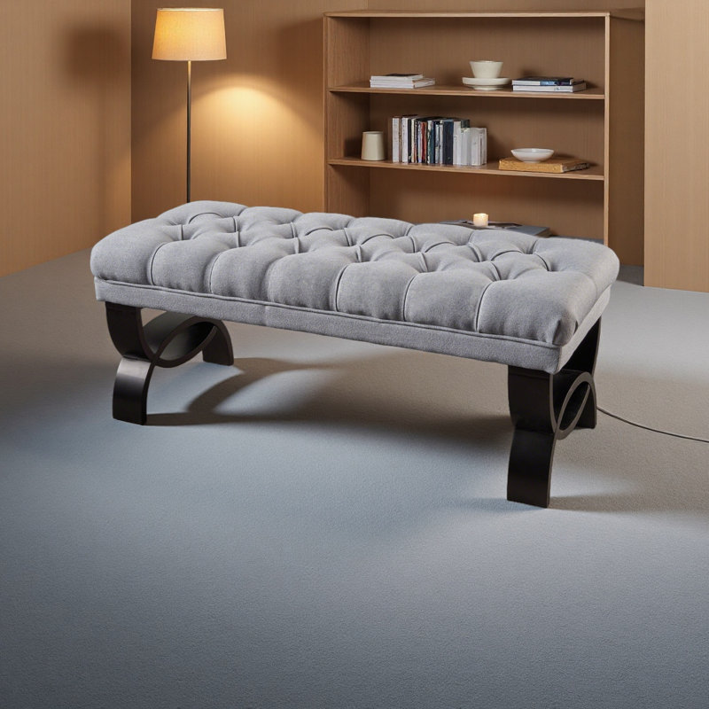 OTTOMAN, Light Gray