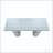 Mirrored Console Table with Bling Silver Finish