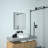  Kaydeigh 24 in. W x 30 in. H  Rectangular Framed Wall Bathroom Vanity Mirror in Matte Black-235226154-237482095