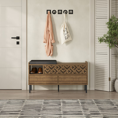 8 Pair Shoe Storage Bench