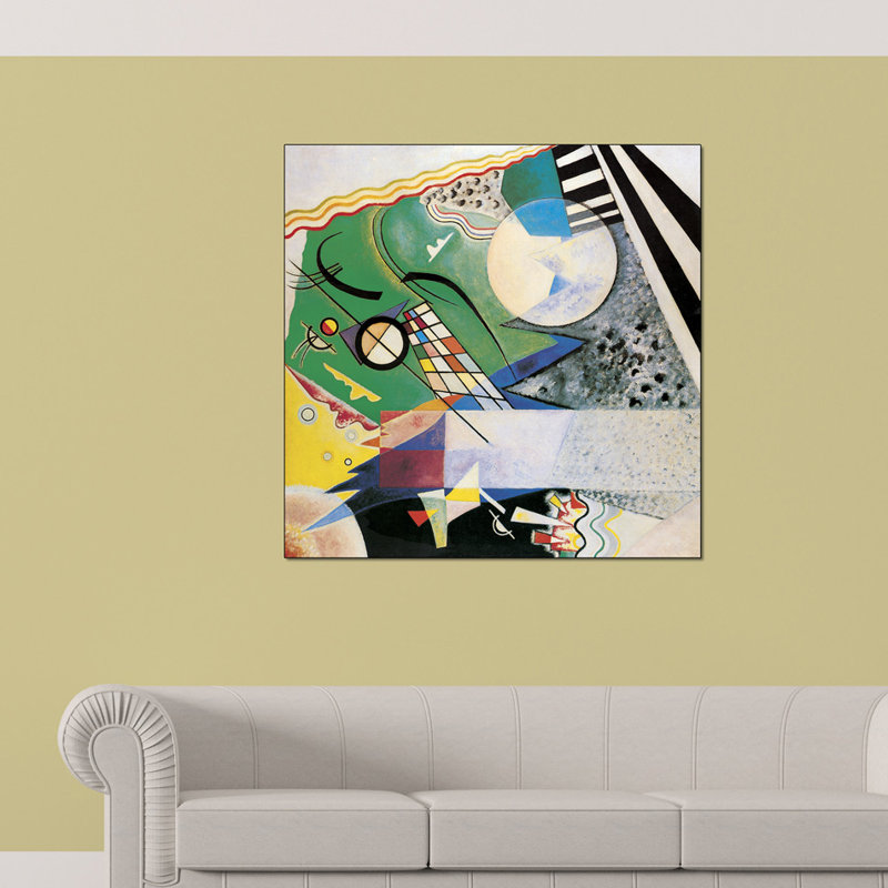 Wassily Kandinsky - Wrapped Canvas Print, 100cm H x 100cm W x 1.8cm D