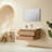 36" Wall Mounted & Floating Single Vanity with Ceramic Sink