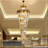 Grand Gold 43-Light Crystal Chandelier