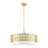 Eraman 4-Light Dimmable Drum Chandelier-416356744-491219239