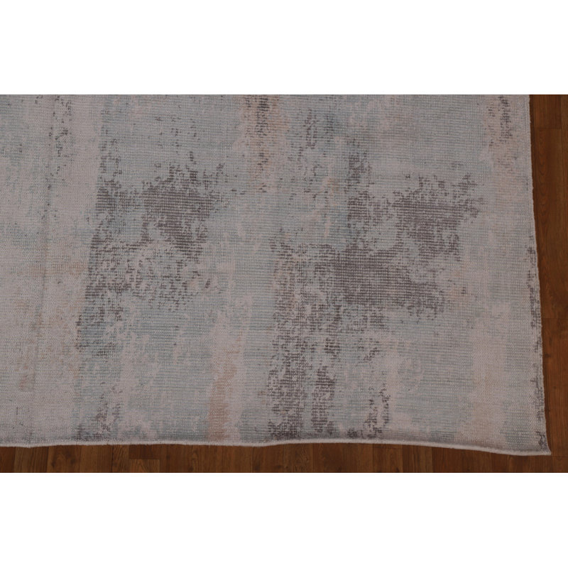 Tapis contemporain abstrait 9 x 12