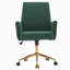 La chaise de bureau relevable à dossier moyen, en tissu rayé et ergonomique, est un excellent choix pour travailler, étudier ou se détendre
