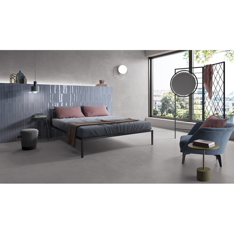 Carreau de porcelaine 2,5 po x 10 po Totalook, Noir