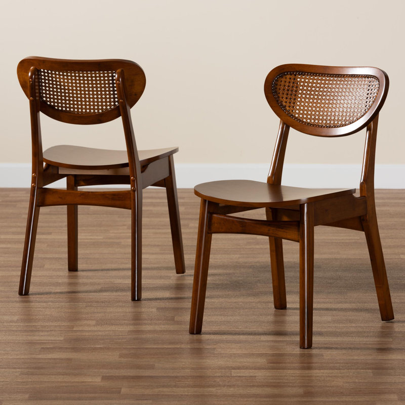 Bylo 16.6'' H Side Chair, Walnut Brown