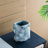 5X5.5X9" Easter Island Cement Planter