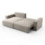 3 Seater Corduroy Corner Sofa -1351048148