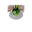 Diffuseur d'huile de porcelaine 8 "avec roses Capodimonte-98049478