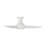 Corona 3 - Blade Outdoor/Indoor Smart Flush Mount Ceiling Fan with Remote Control and Dimmable LED Light Kit Included -66343247-90284716