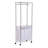 Metal Rolling Laundry Center with Handles
