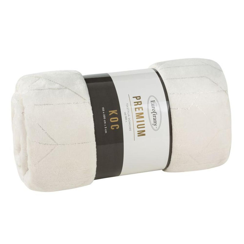 Throw Blanket, Cream