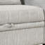 Canapé-lit convertible en chenille de 61,6 po avec dossier ajustable, 2 coussins, porte-gobelets, ports USB pour le salon et un appartement-904513189