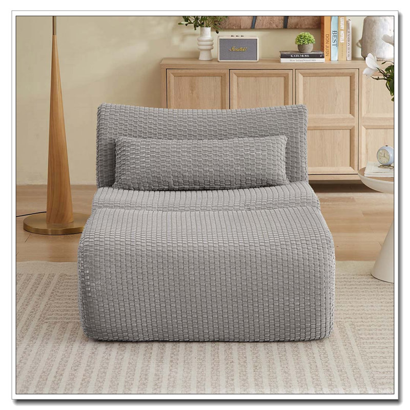Modern Accent Chair, Gris