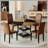 Versatile Dining Set With Modern Design And Practical Storage-193295160