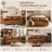Aisha 69.7'' Faux Leather Sofa
