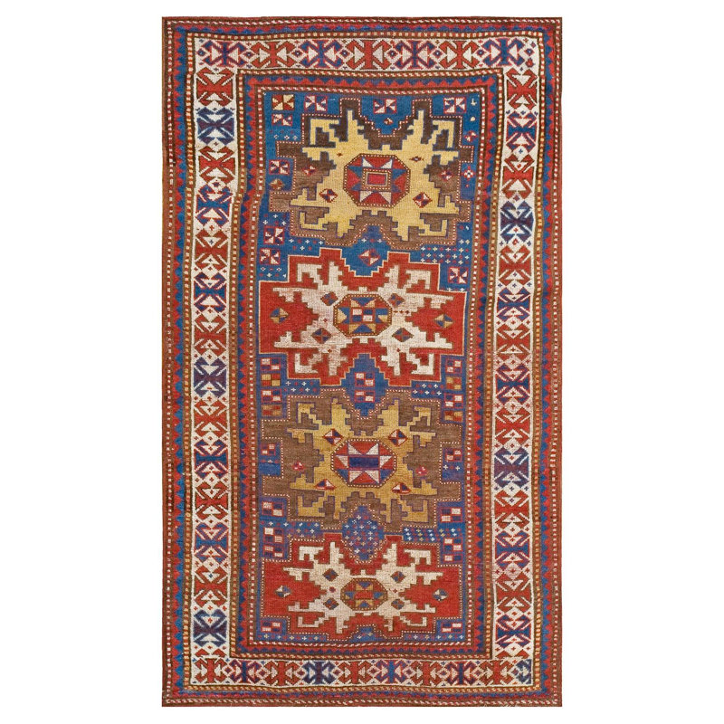 Tapis en laine Kazak