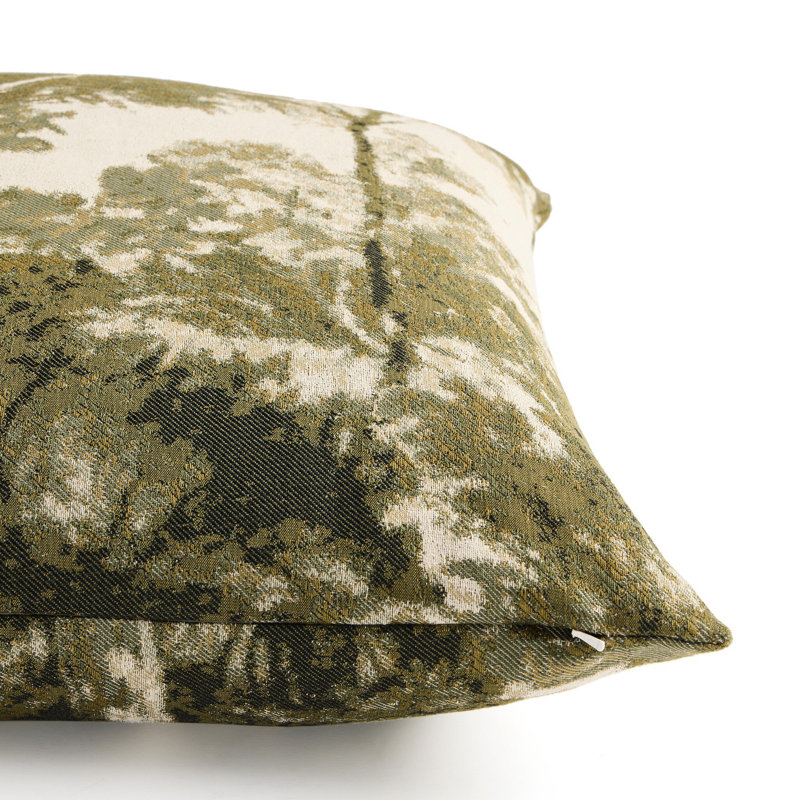 Toile Pillow-Toile Moss-24"X24", Toile Moss, Square 24"H x 24"W