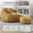 Stylish Plush Bean Bag-1651979024