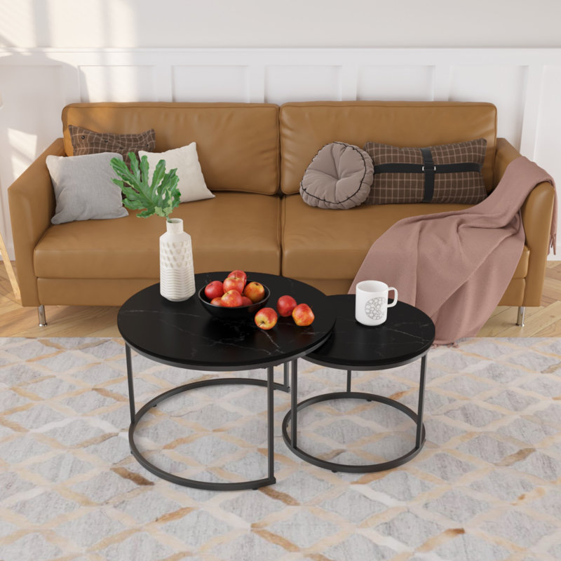 Nesting Coffee Table, Black 1