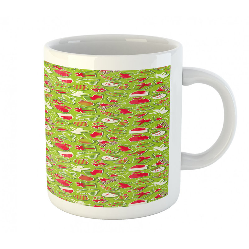 Grande tasse à café bonhomme de neige