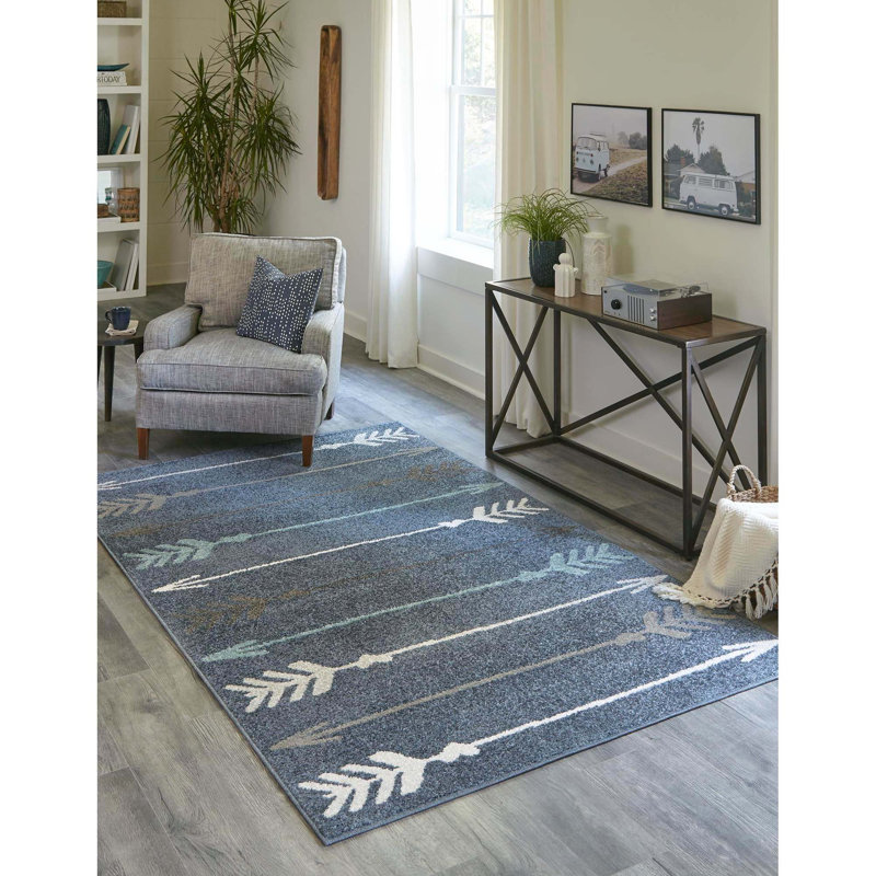 Geometric Area Rug, Rectangle 274 x 366cm