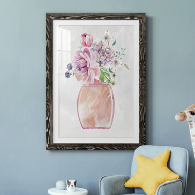 «Fragrance of Summer II» - Peinture encadrée