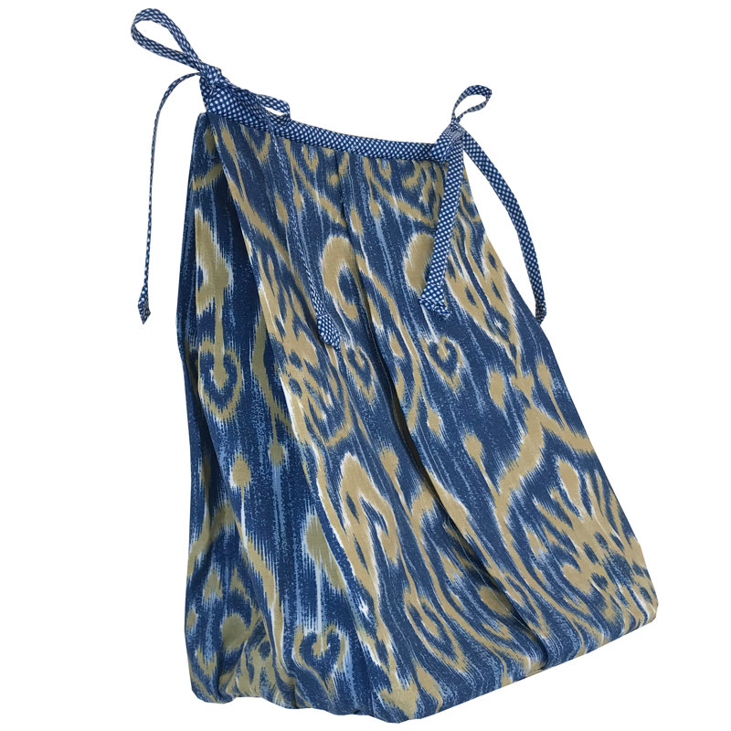 Mervyn 100% Cotton Damask Crib Diaper Stacker